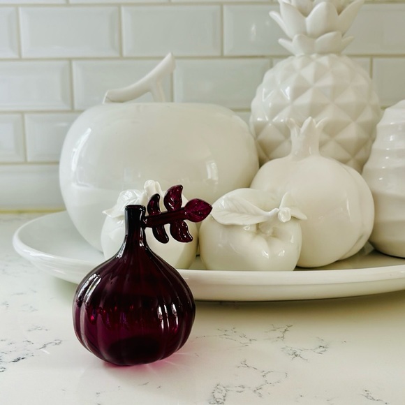 Anthropologie Fig Glass Harvest Bud Vases - Picture 2 of 16